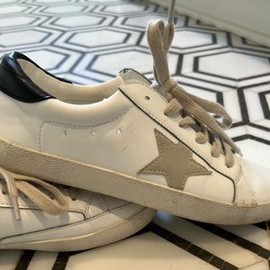 Golden goose dupe star shoes, gently worn size 8.5